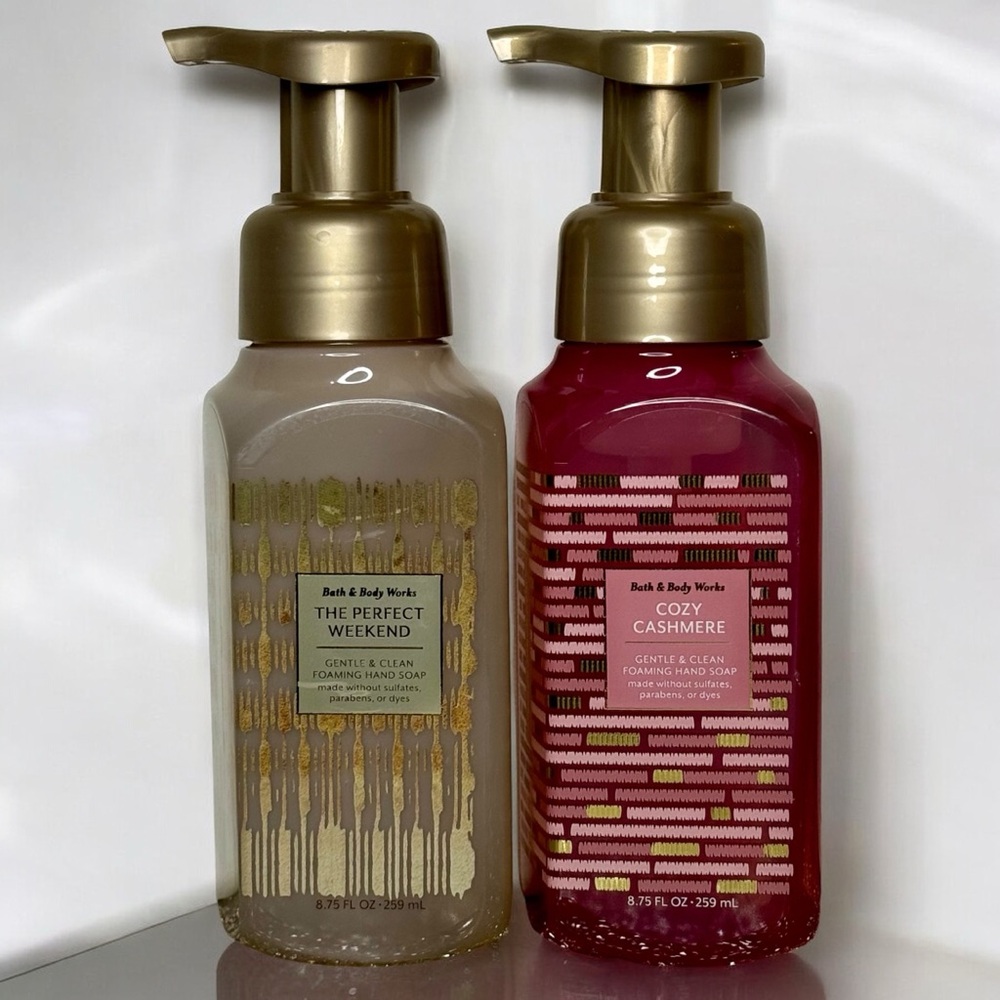 Bath & Body Works Hand Soap The Perfect Weekend & Cozy Cashmere NWT